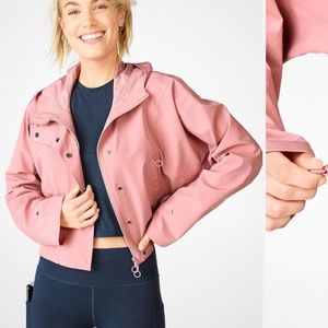 Fabletics Erika Cropped Hooded Jacket